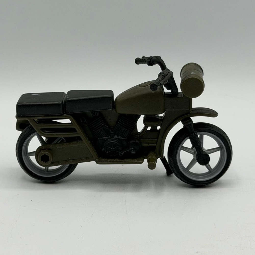 World Peacekeepers Power Team Elite Military Motorcycle 1:18 Scale Vehicle Green - Picture 3 of 14